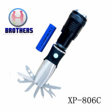Rechargeable Multifunctional Tools LED Torch (XP806)